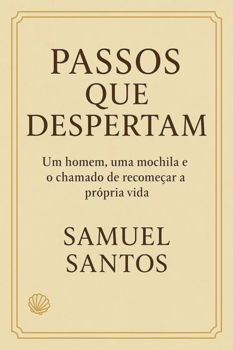 Capa do livro Passos que Despertam — Uma jornada a Santiago